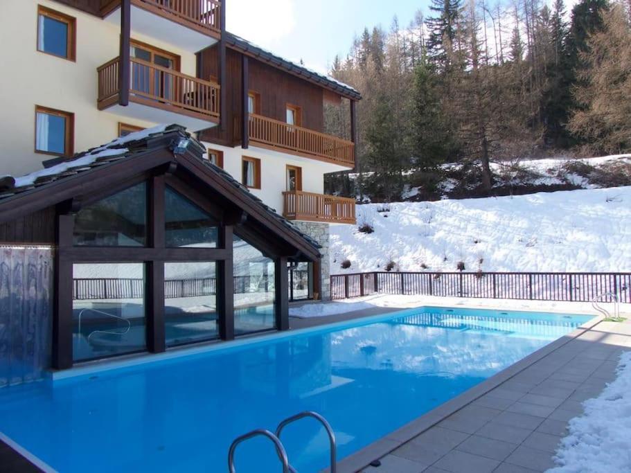 Residences De Luxe Les Alpages Val Cenis - 4 Pers Lanslebourg-Mont-Cenis Esterno foto